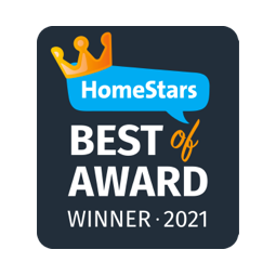 HomeStars Best Of Award Winner, 2021