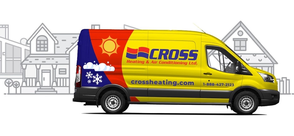 Cross Heating & Air Conditioning Van Image
