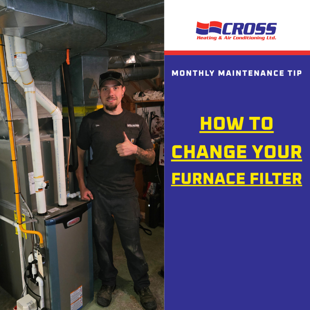 Monthly Maintenance Tips From Cross | How To Change Your Furnace Filter Image